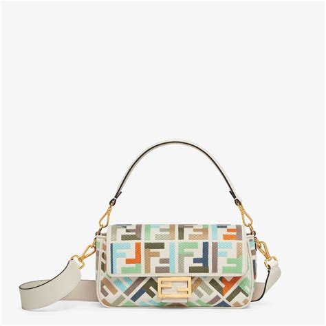 fendi baguette multicolor bag|fendi baguette embroidered.